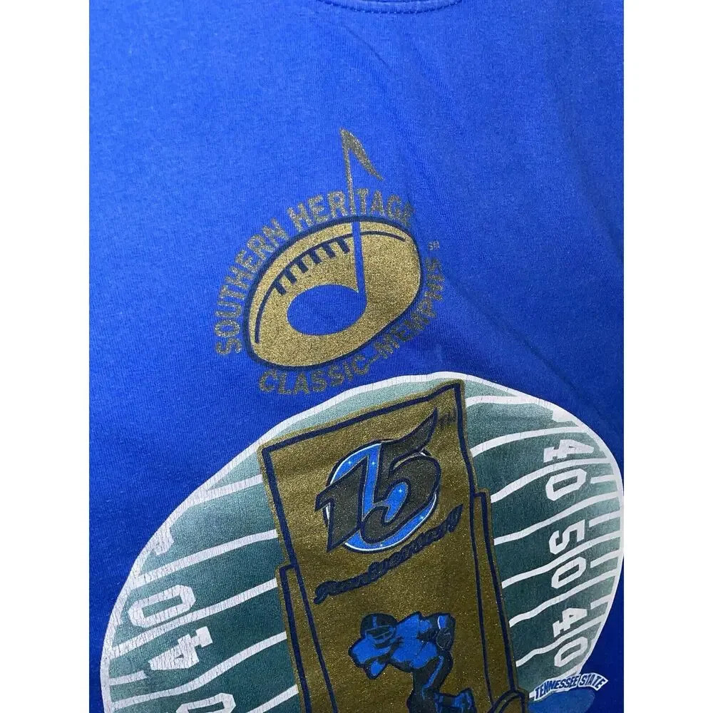 Southern Heritage Classic Bowl Graphic T Shirt 2004 Jackson State TSU Sz XL Y2K - Picture 4 of 5